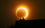 Земляне смогут увидеть уникальное кольцевое солнечное затмение
