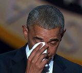 Обама плакал, уходя