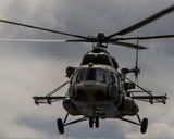 В Красноярском крае вертолёт Ми-8 при жёсткой посадке опрокинулся на бок