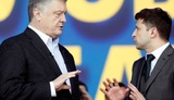 На "Олимпийском" прошли дебаты Порошенко и Зеленского