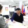 Губернатор Воробьев проголосовал на выборах главы Московской области