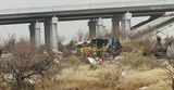 Автобус с заключенными рухнул с моста в Техасе: 10 погибших