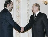 Путин встретился с экс-премьером Ливана в Москве