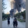 МЧС Дагестана: Пожар на АЗС локализован, пострадавших нет