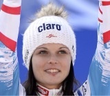 Австрийская горнолыжница Феннингер выиграла золото в супергиганте