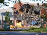 Взрыв газа в ТЦ в США: поврежденное здание показали с воздуха