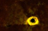 Астрономы обнаружили черную дыру, разрывающую звезду