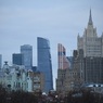 В Москва-сити обрушилась часть стены