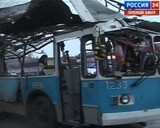 Водитель взорванного троллейбуса чудом остался жив