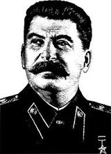 В Москве установили памятник Сталину