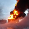 Нефтебаза под Киевом все еще горит