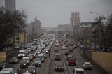 На время новогодних праздников в Москве ограничено движение грузовиков