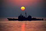 Российские военные корабли покинули сирийский порт Тартус
