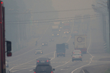 Из-за густого смога в Пекине объявлен "оранжевый" уровень тревоги