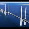 Строители начали возведение моста через Керченский пролив на морских участках