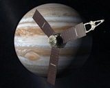 Зонд Джуно описал петлю вокруг Солнца и теперь летит к Юпитеру