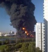 СКР оценил ущерб от пожара на Москве-реке в 68 миллионов рублей