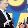 На "Олимпийском" прошли дебаты Порошенко и Зеленского