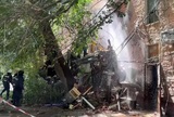 В Астрахани обрушился подъезд жилого дома