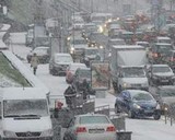 В Москве из-за снегопада ожидаются автомобильные пробки
