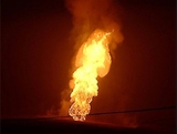 Прорыв газопровода в ЯНАО: высота горящего факела достигает 20 метров