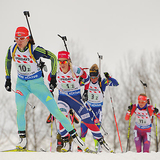 Биатлон: Норвежки выиграли золото эстафеты домашнего ЧМ