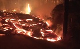 Настоящий ад: лава вулкана Килауэа «пожирает» улицы на Гавайях