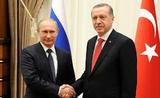 Эрдоган позвонил Путину после известия о покушении на российского посла в Турции