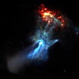 Астрономы обнаружили в космосе «Божью руку» (ВИДЕО)