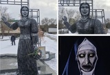 Скульптура Аленки из Нововоронежа продолжает страшно удивлять: теперь ценой на аукционе