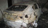 Поджигатель уничтожил девять машин на Рублёвском шоссе