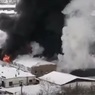 По делу о пожаре на складе в Красноярске задержали двух человек