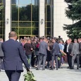 На прощание со Старовойтом приехали новый глава Минтранса и другие высокопоставленные чиновники
