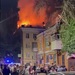 В Ростове-на-Дону загорелся многоэтажный дом из-за падения беспилотника