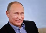 Путин не сумел прочитать записи в своем блокноте: "как курица лапой"