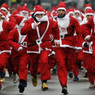 В воскресенье в Парке Горького пробегут 1,5 тысячи Дедов Морозов