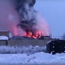 В Оренбурге объявили режим ЧП из-за пожара на заводе
