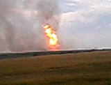 Газопровод на Украине находился в аварийном состоянии до взрыва