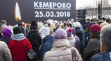 СК показал новое видео начала пожара в Кемерово
