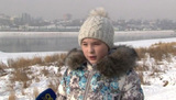 Пятиклассница спасла провалившуюся под лед подругу