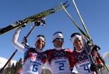 Норвежка Бьорген завоевала золото в скиатлоне