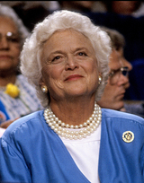 Умерла бывшая первая леди США Барбара Буш