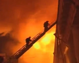 Огонь уничтожил многоквартирный дом в пригороде Хабаровска за считанные минуты