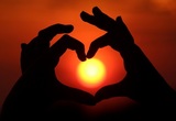 Учёные обнаружили на Солнце фигуру в форме сердца