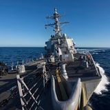 США опубликовали фотографию эсминца "Карни" в Чёрном море