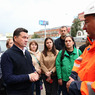 Андрей Воробьев проверил работу новой автомагистрали в Люберцах после реконструкции