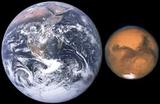 Оценена возможность столкновения Земли и Марса
