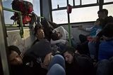 Баварский политик отправил автобус с беженцами к администрации Меркель