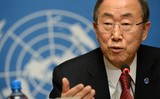 Пан Ги Мун напомнил Порошенко, что решение о вводе миротворцев будет принимать СБ ООН