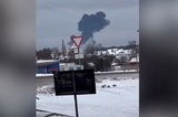 В Белгородской области упал самолет Ил-76